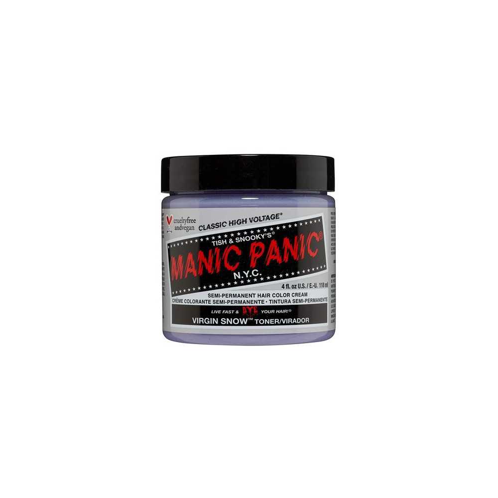 Manic Panic Classic High Voltage Semi-Permanent Hair Color Cream 118 ml - Virgin Snow