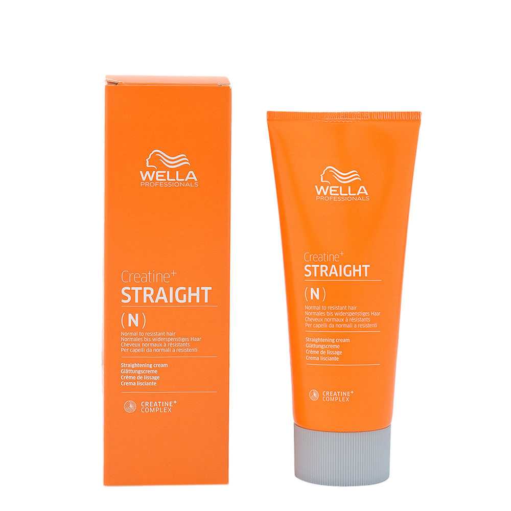 Wella Professionals Creatine+ Straight N straightening cream for normal to  resistant hair